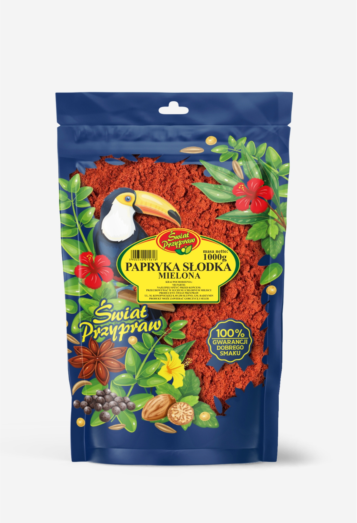 papryka słodka 1000g